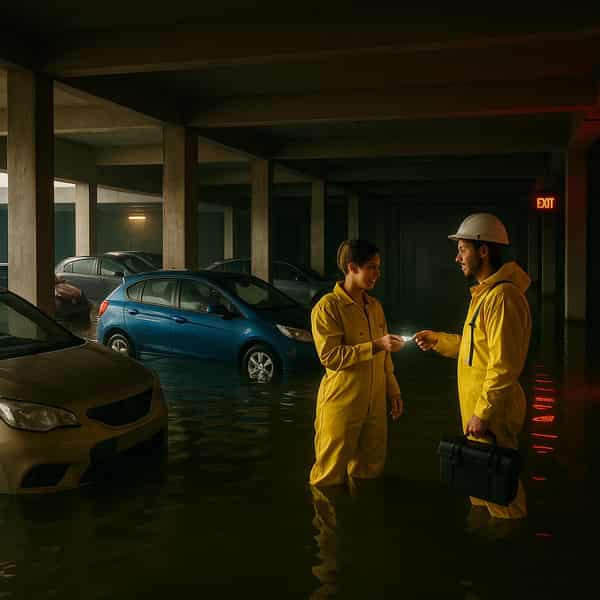 Notfalleinsatz vom Installateur in Maggia – Hilfe bei Wasserschaden in Garage oder Keller.