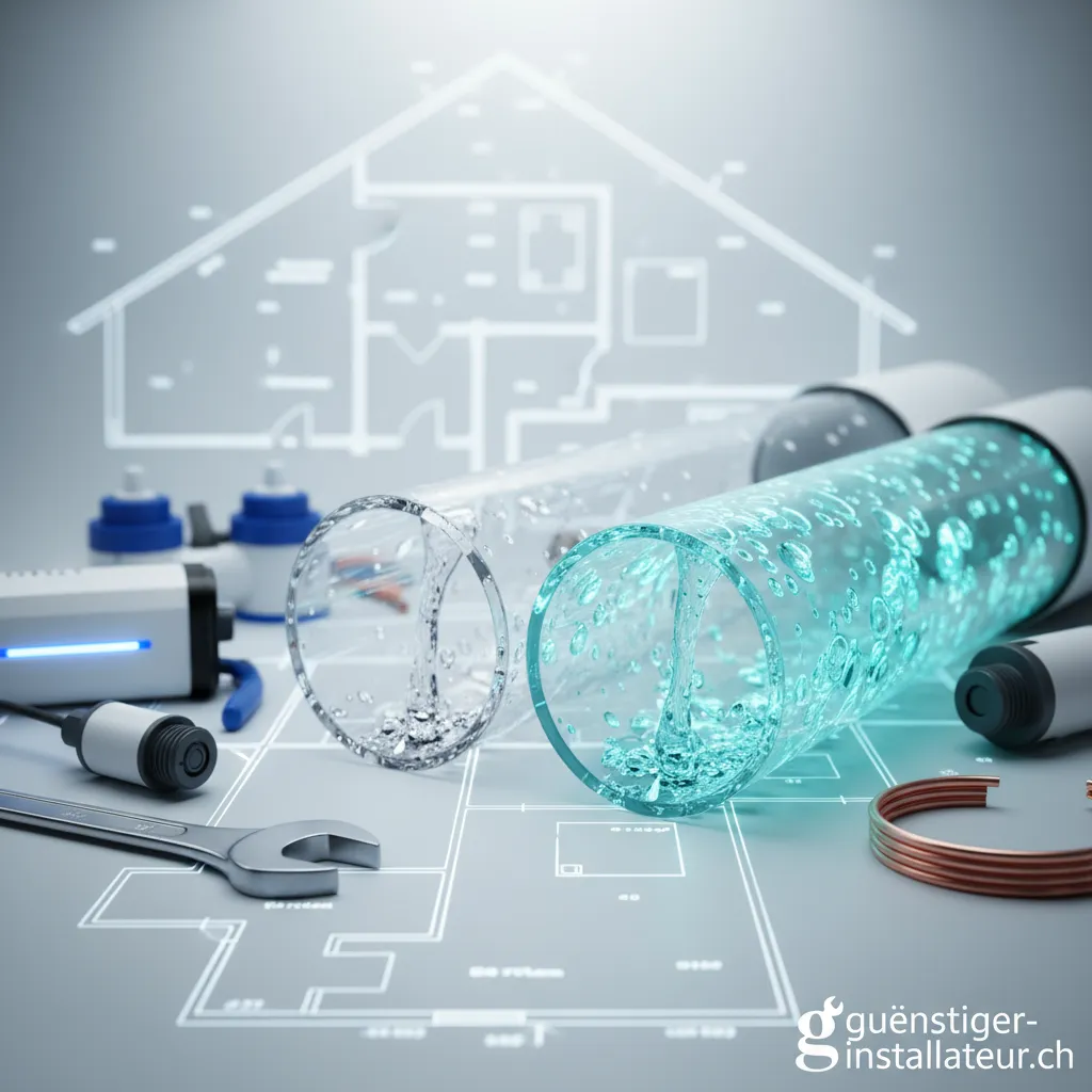 Saubere Wasserleitungen als Ergebnis der Biofilm-Prävention