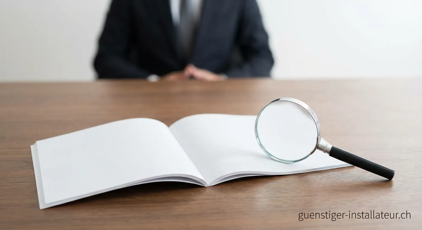 Eine Person liest aufmerksam die Garantiebedingungen eines Produkts.