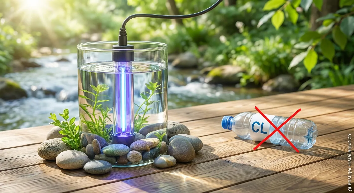 UV-Wasserdesinfektionsanlage für chemiefreie Wasserreinigung