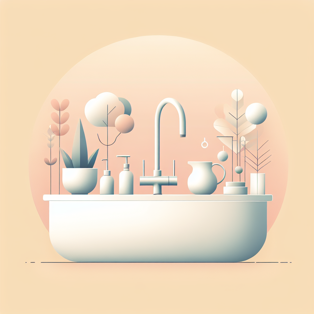 Eine Collage verschiedener moderner Waschbecken-Varianten